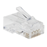 Tripp Lite N232-050-UTP kabel-connector RJ45 Transparant