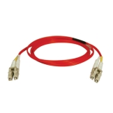 Tripp Lite N320-03M-RD Glasvezel kabel 3 m 2x LC OFNR Grijs, Rood