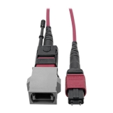 Tripp Lite N846-08N-C2B Glasvezel kabel 0,2 m MTP OFNP OM4 Magenta