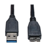 Tripp Lite U326-003-BK USB-kabel 0,91 m USB 3.2 Gen 1 (3.1 Gen 1) USB A Micro-USB B Zwart