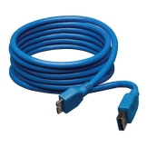 Tripp Lite U326-006 USB-kabel 1,83 m USB 3.2 Gen 1 (3.1 Gen 1) USB A Micro-USB B Blauw