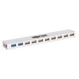 Tripp Lite U360-010C-2X3 interface hub USB 3.2 Gen 1 (3.1 Gen 1) Micro-B 5000 Mbit/s Wit