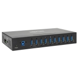 Tripp Lite U360-010-IND interface hub USB 3.2 Gen 1 (3.1 Gen 1) Type-B 5000 Mbit/s Zwart