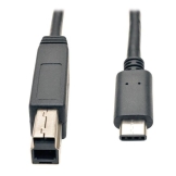 Tripp Lite U422-003-G2 USB-kabel 0,9 m USB 3.2 Gen 2 (3.1 Gen 2) USB C USB B Zwart