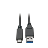 Tripp Lite U428-C03-G2 USB-kabel 0,9 m USB 3.2 Gen 2 (3.1 Gen 2) USB A USB C Zwart