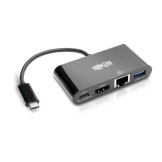 Tripp Lite U444-06N-HGUB-C interface hub USB 3.2 Gen 2 (3.1 Gen 2) Type-C 5000 Mbit/s Zwart