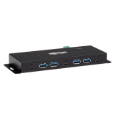 Tripp Lite U460-4A3C-IND interface hub USB 3.2 Gen 2 (3.1 Gen 2) Type-C 10000 Mbit/s Zwart