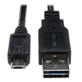 Tripp Lite UR050-003 USB-kabel 0,91 m USB 2.0 USB A Micro-USB B Zwart