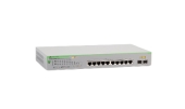 Allied Telesis GS950/10PS Managed Gigabit Ethernet (10/100/1000) Power over Ethernet (PoE) Groen, Grijs