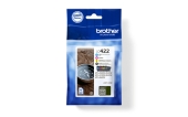 Brother LC422VALDR inktcartridge 4 stuk(s) Origineel Normaal rendement Zwart, Cyaan, Magenta, Geel