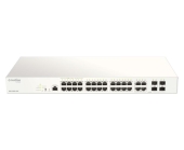 D-Link DBS-2000-28P/E netwerk-switch Managed L2 Gigabit Ethernet (10/100/1000) Power over Ethernet (PoE) Grijs