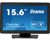 iiyama ProLite T1633MSC-B1 computer monitor 39,6 cm (15.6\") 1920 x 1080 Pixels Full HD LCD Touchscreen Zwart