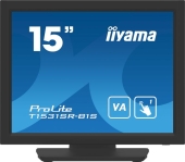 iiyama ProLite T1531SR-B1S computer monitor 38,1 cm (15\") 1024 x 768 Pixels XGA LCD Touchscreen Zwart