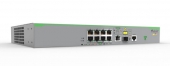 8 x 10/100T POE+ ports + 1 x comb. ports