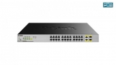 24-Port Gigabit PoE Switch with 2 x 100