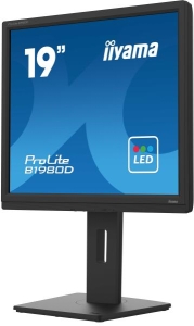 iiyama ProLite B1980D-B5 computer monitor 48,3 cm (19\") 1280 x 1024 Pixels SXGA LCD Zwart