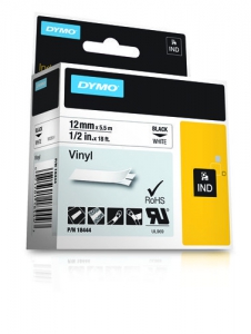 RHINO TAPE VINYL 12MM WIT