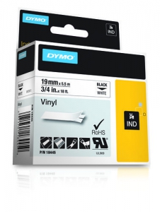 RHINO TAPE VINYL 19MM WIT