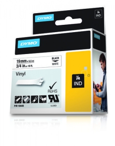 RHINO TAPE VINYL 19MM WIT