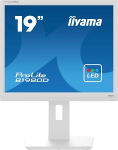 iiyama ProLite B1980D-W5 computer monitor 48,3 cm (19\") 1280 x 1024 Pixels SXGA LCD Wit