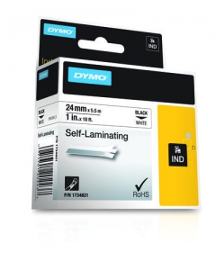 RHINO TAPE SELF LAMINATING VINYL 24 WIT