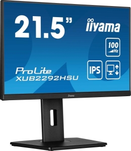 iiyama ProLite XUB2292HSU-B6 computer monitor 55,9 cm (22\") 1920 x 1080 Pixels Full HD LED Zwart