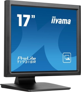 iiyama ProLite T1731SR-B1S computer monitor 43,2 cm (17\") 1280 x 1024 Pixels SXGA LCD Touchscreen Zwart