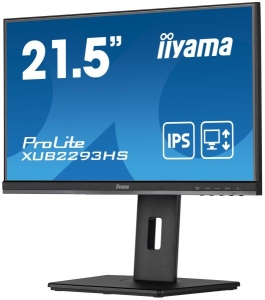 iiyama ProLite XUB2293HS-B5 computer monitor 54,6 cm (21.5\") 1920 x 1080 Pixels Full HD LED Zwart