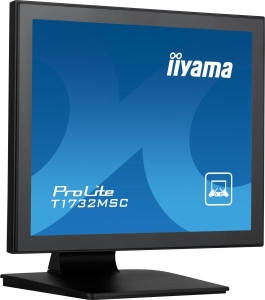 iiyama ProLite T1732MSC-B1SAG computer monitor 43,2 cm (17\") 1280 x 1024 Pixels Full HD LED Touchscreen Tafelblad Zwart