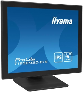 iiyama ProLite T1932MSC-B1S computer monitor 48,3 cm (19\") 1280 x 1024 Pixels Full HD LED Touchscreen Tafelblad Zwart