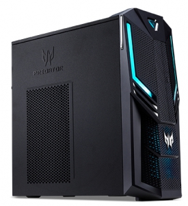 Acer Predator 600 I72060-04 Intel® 9de generatie Core™ i7 i7-9700 16 GB DDR4-SDRAM 1512 GB HDD+SSD Tower Zwart PC Windows 10 Hom