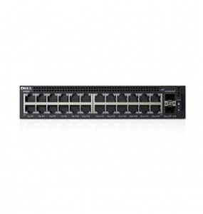 DELL X-Series X1026P Managed L2+ Gigabit Ethernet (10/100/1000) Zwart 1U Power over Ethernet (PoE)