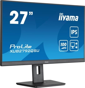 iiyama ProLite computer monitor 68,6 cm (27\") 2560 x 1440 Pixels Full HD LED Zwart