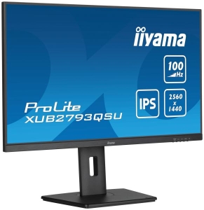 iiyama ProLite XUB2793QSU-B6 LED display 68,6 cm (27\") 2560 x 1440 Pixels Quad HD Zwart