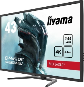 iiyama G-MASTER G4380UHSU-B1 computer monitor 108 cm (42.5\") 3840 x 2160 Pixels 4K Ultra HD LED Zwart