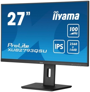 iiyama ProLite XUB2793QSU-B6 LED display 68,6 cm (27\") 2560 x 1440 Pixels Quad HD Zwart