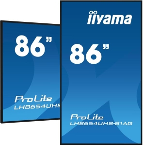 iiyama ProLite To Be Updated computer monitor 2,17 m (85.6\") 3840 x 2160 Pixels 4K Ultra HD LED Zwart