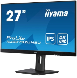 iiyama ProLite XUB2792UHSU-B5 computer monitor 68,6 cm (27\") 3840 x 2160 Pixels 4K Ultra HD LED Zwart