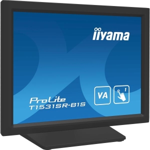 iiyama ProLite T1531SR-B1S computer monitor 38,1 cm (15\") 1024 x 768 Pixels XGA LCD Touchscreen Zwart