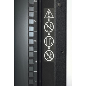 RACK:NetShelter SX 42U w/sides Black