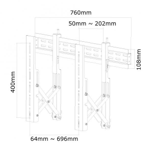 NewStar LCD/LED/Plasma Wandsteun