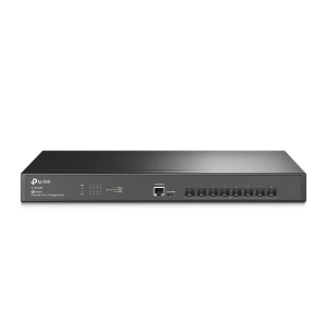 TP-LINK TL-SX3008F netwerk-switch Managed L2+ Geen Zwart