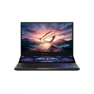 ASUS ROG Zephyrus Duo GX550LWS-HC037T Notebook Zwart, Grijs 39,6 cm (15.6\") 3840 x 2160 Pixels Intel® 10de generatie Core™ i7 32