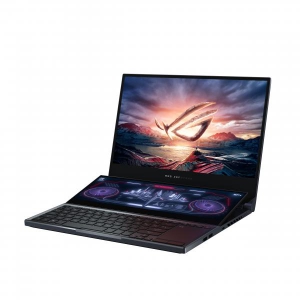 ASUS ROG Zephyrus Duo GX550LWS-HC037T Notebook Zwart, Grijs 39,6 cm (15.6\") 3840 x 2160 Pixels Intel® 10de generatie Core™ i7 32