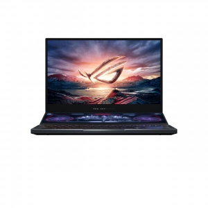 ASUS ROG Zephyrus Duo GX550LWS-HC037T Notebook Zwart, Grijs 39,6 cm (15.6\") 3840 x 2160 Pixels Intel® 10de generatie Core™ i7 32