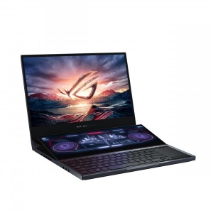 ASUS ROG Zephyrus Duo GX550LWS-HC037T Notebook Zwart, Grijs 39,6 cm (15.6\") 3840 x 2160 Pixels Intel® 10de generatie Core™ i7 32