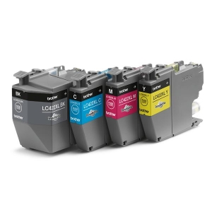 Brother LC422XLVAL inktcartridge 4 stuk(s) Origineel Zwart, Cyaan, Magenta, Geel