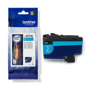 Brother LC427XLC inktcartridge 1 stuk(s) Origineel Cyaan