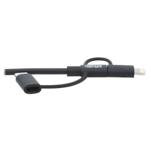 Tripp Lite M101-006-LMC-BK USB-kabel 1,83 m USB 2.0 USB A Micro-USB B Zwart