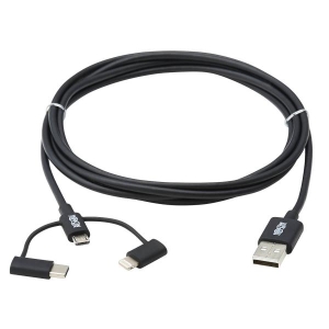 Tripp Lite M101-006-LMC-BK USB-kabel 1,83 m USB 2.0 USB A Micro-USB B Zwart